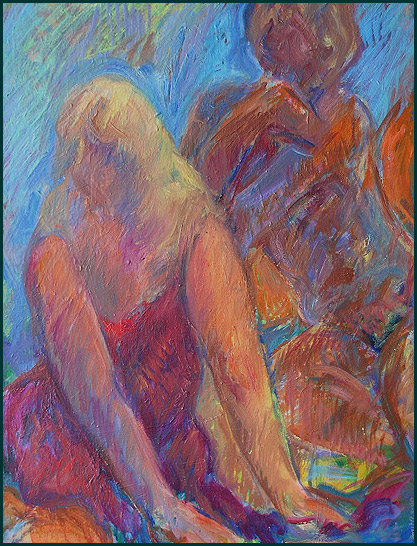 naaktschilderij 12 olieverf